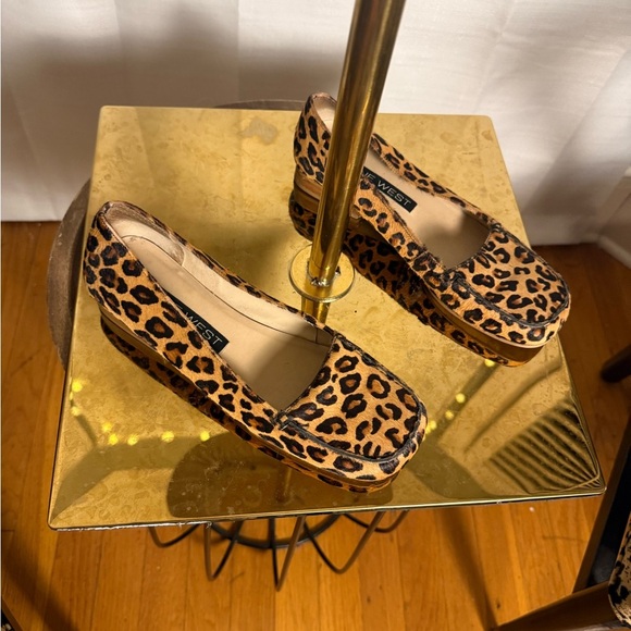 Nine West Animal Print Flats 6.5 - Picture 5 of 7